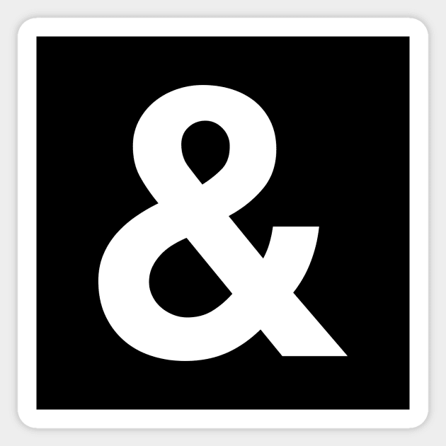 Ampersand Sticker by MotivatedType